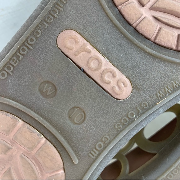 Crocs Women's Adrina Peep Toe Jellys - Picture 12 of 12